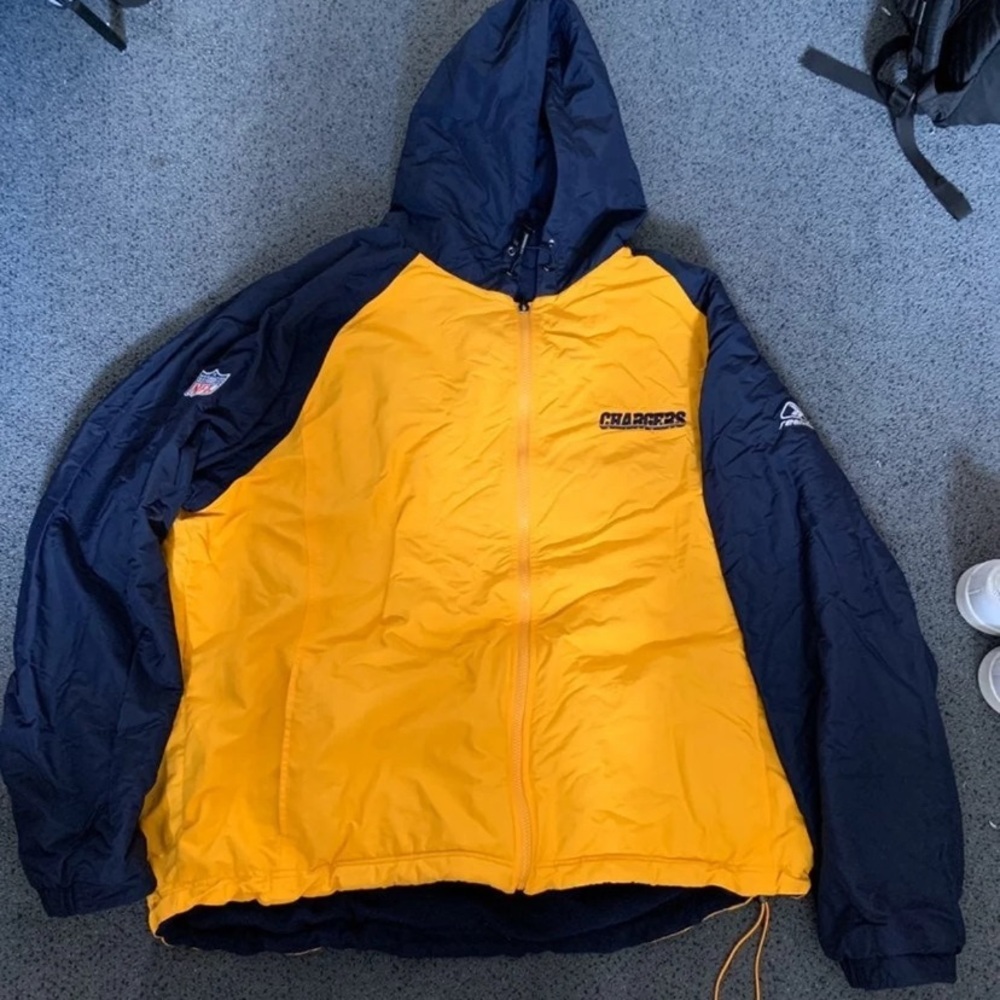 Reversible Reebok LAChargers Windbreaker